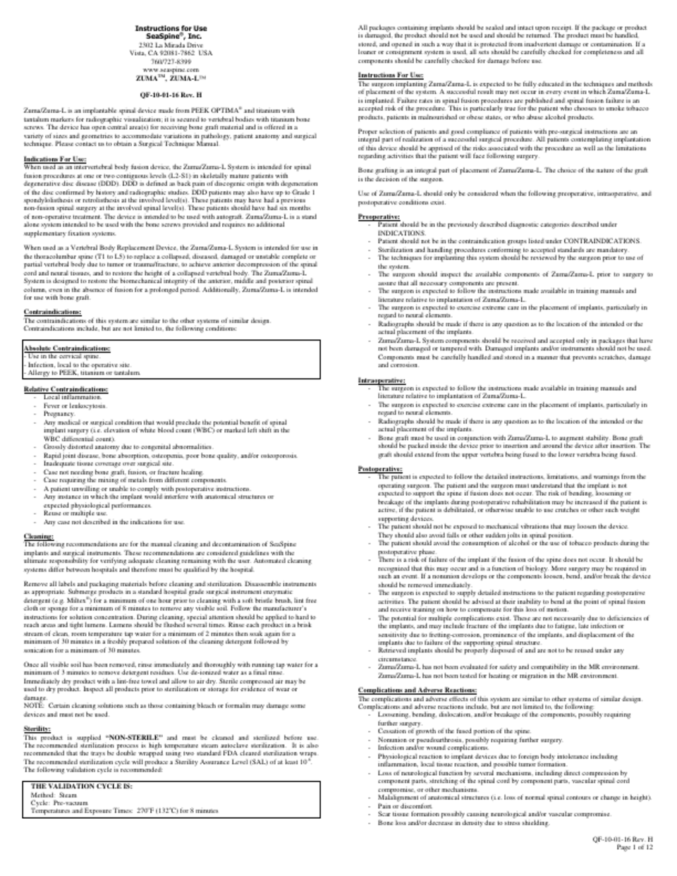 Zuma and zuma l instructions for use pdf download